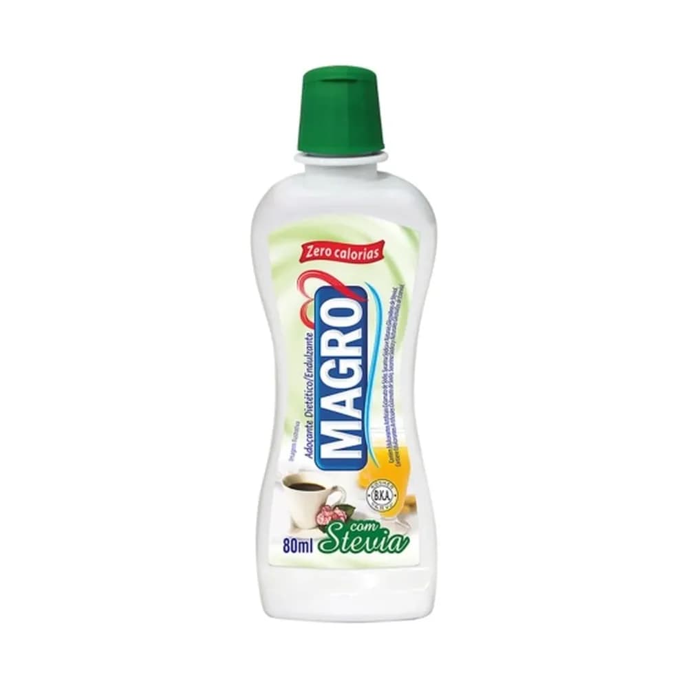 Adocante com stevia magro de 65ml