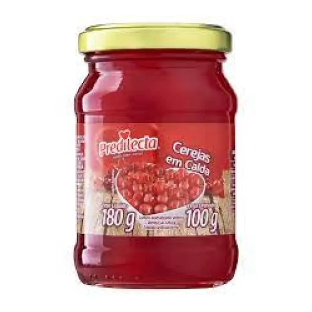 Cereja em calda predilecta 100g