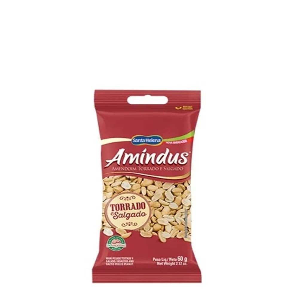 Amendoim grelhaditos pacote 60g