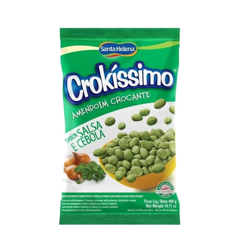Amendoim crokissimo salsa e cebola 400g