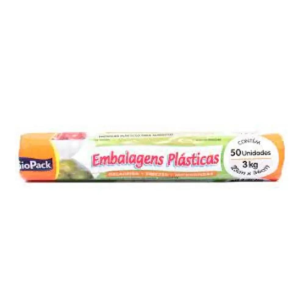 Embalagem para freezer giopack 3kg embalagem 50 un