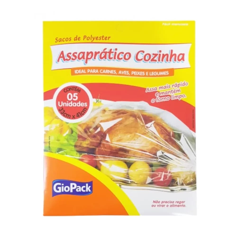 Assapratico cozinha giopack 27x41cm embalagem 5 un