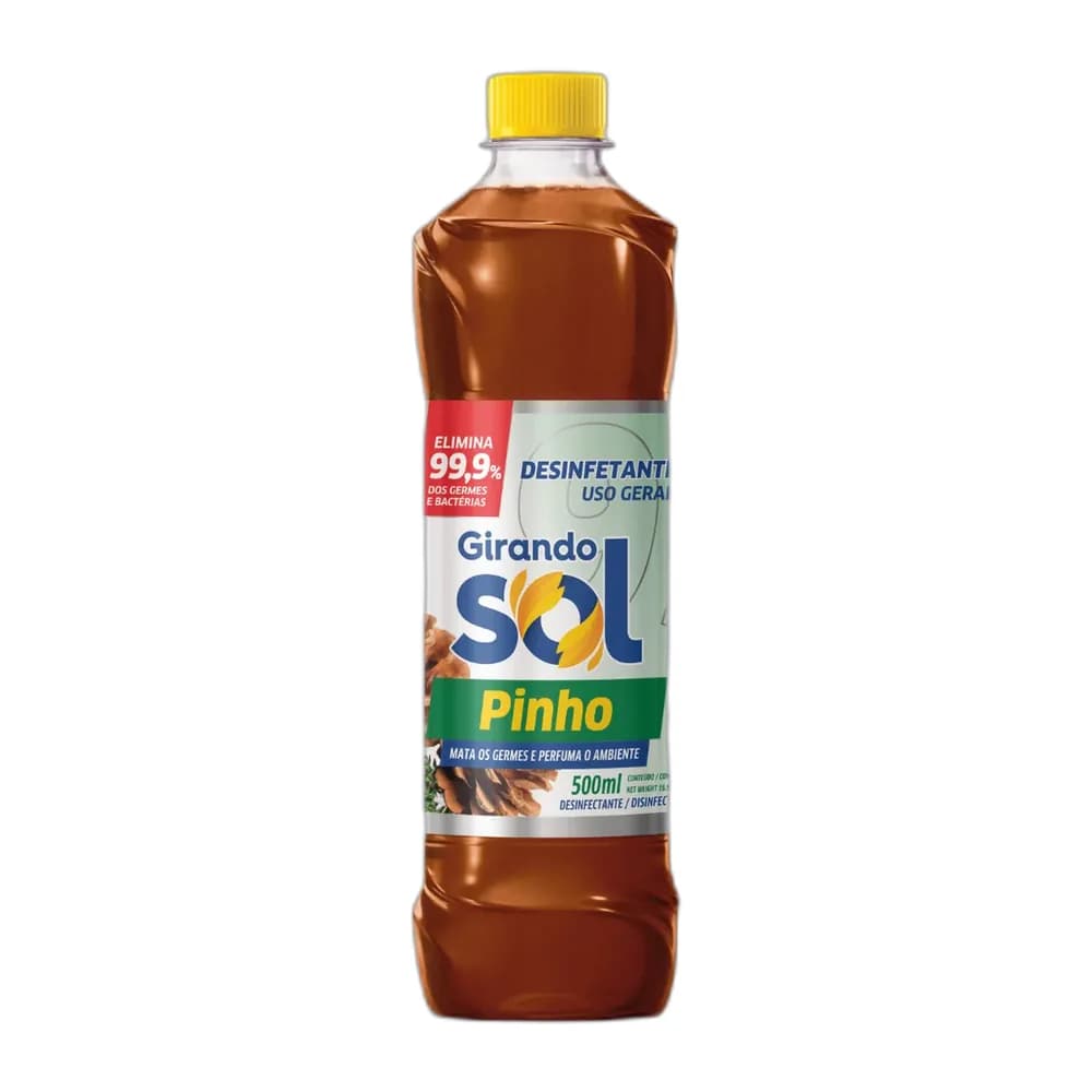 Desinfetante girando sol pinho pet 500ml