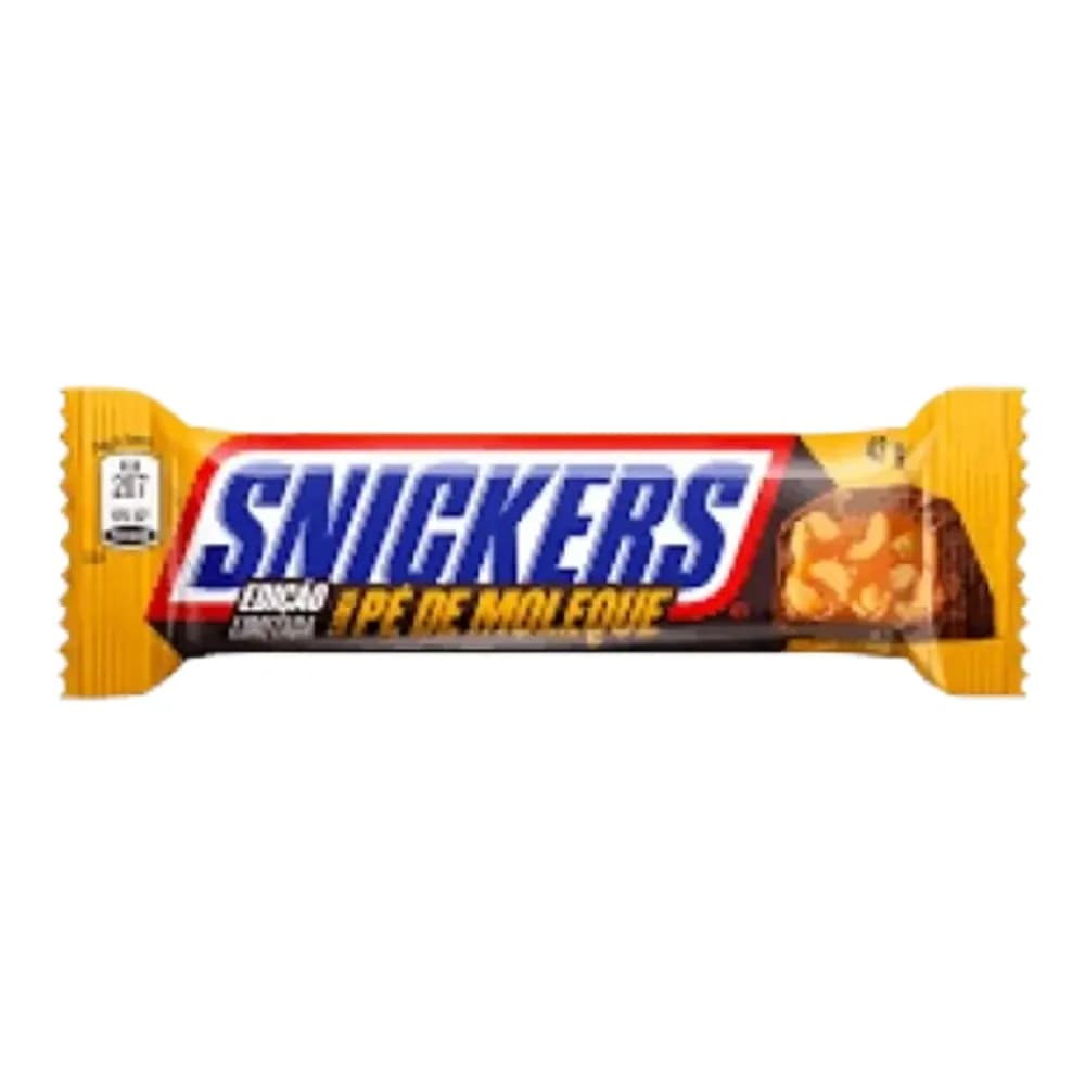 Pe de moleque snickers 42g