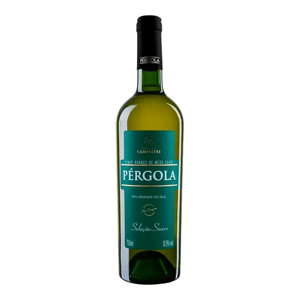 Vinho branco pergola suave garrafa 750ml