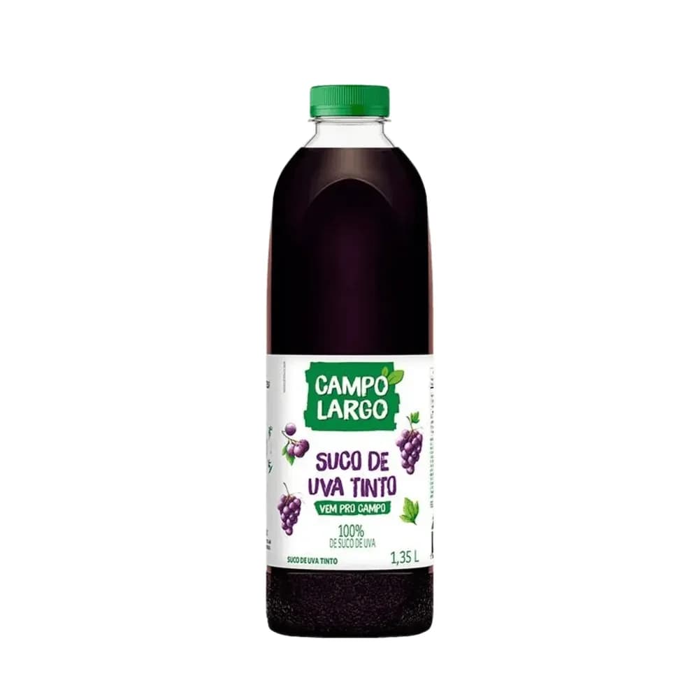 Suco de uva integral campo largo 1,35l