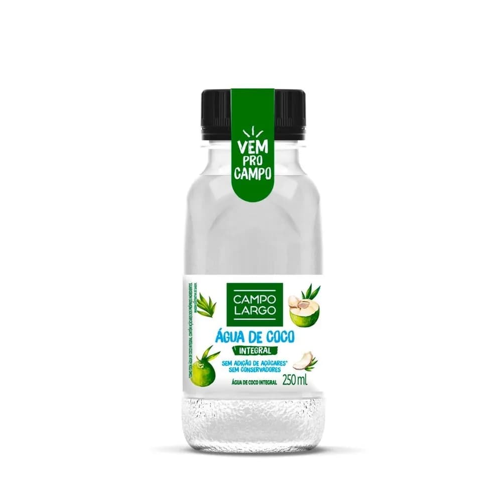 Agua de coco campo largo 250ml
