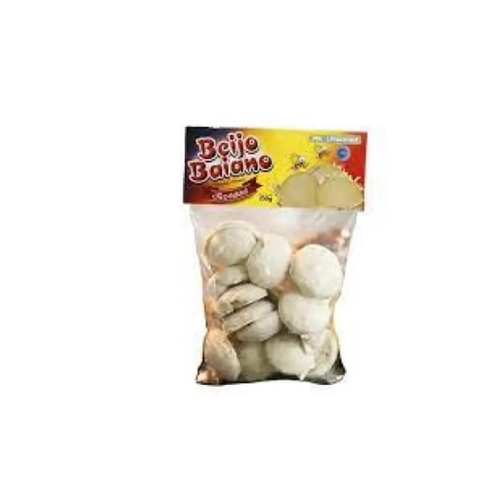 Biscoito doce beijo baiano pao de mel branco embalagem 250g