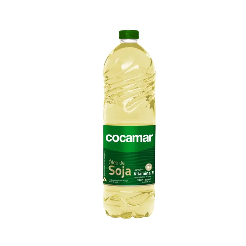 Oleo de soja cocamar 900ml