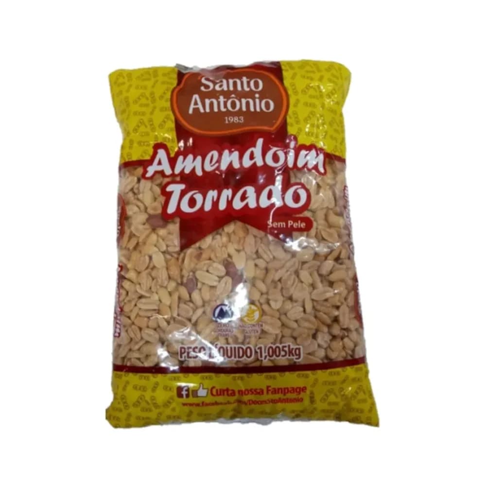 Amendoim salgado santo antonio 1,005kg