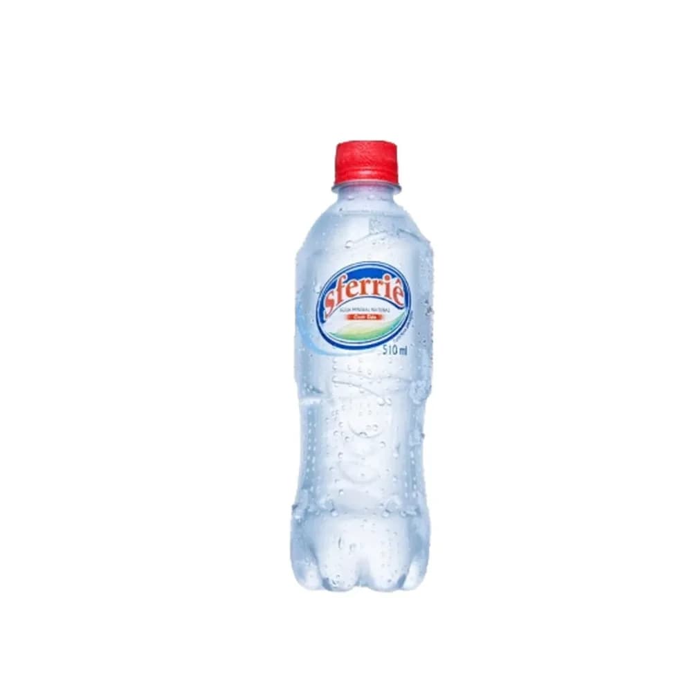 Agua mineral com gas sferrie 510ml
