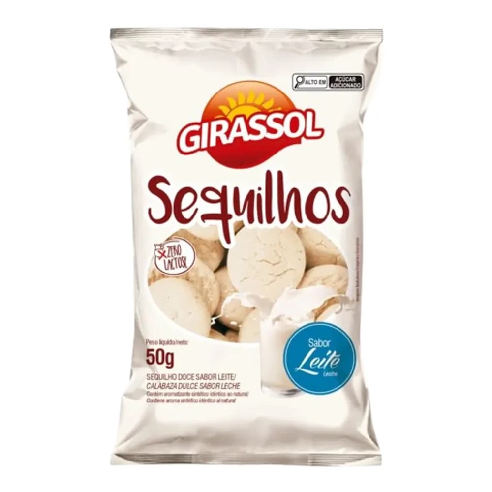 Sequilho coco girassol 50g
