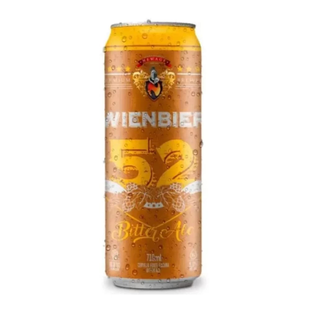 Cerveja 52 bitter ale wienbier 710ml
