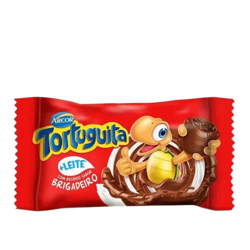 Choc arcor tortuguita 15,5gr brigadeiro