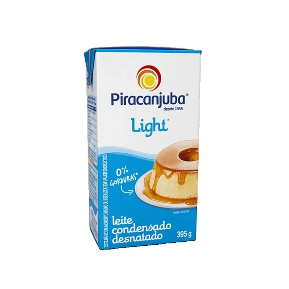 Leite condensado piracanjuba light 395g