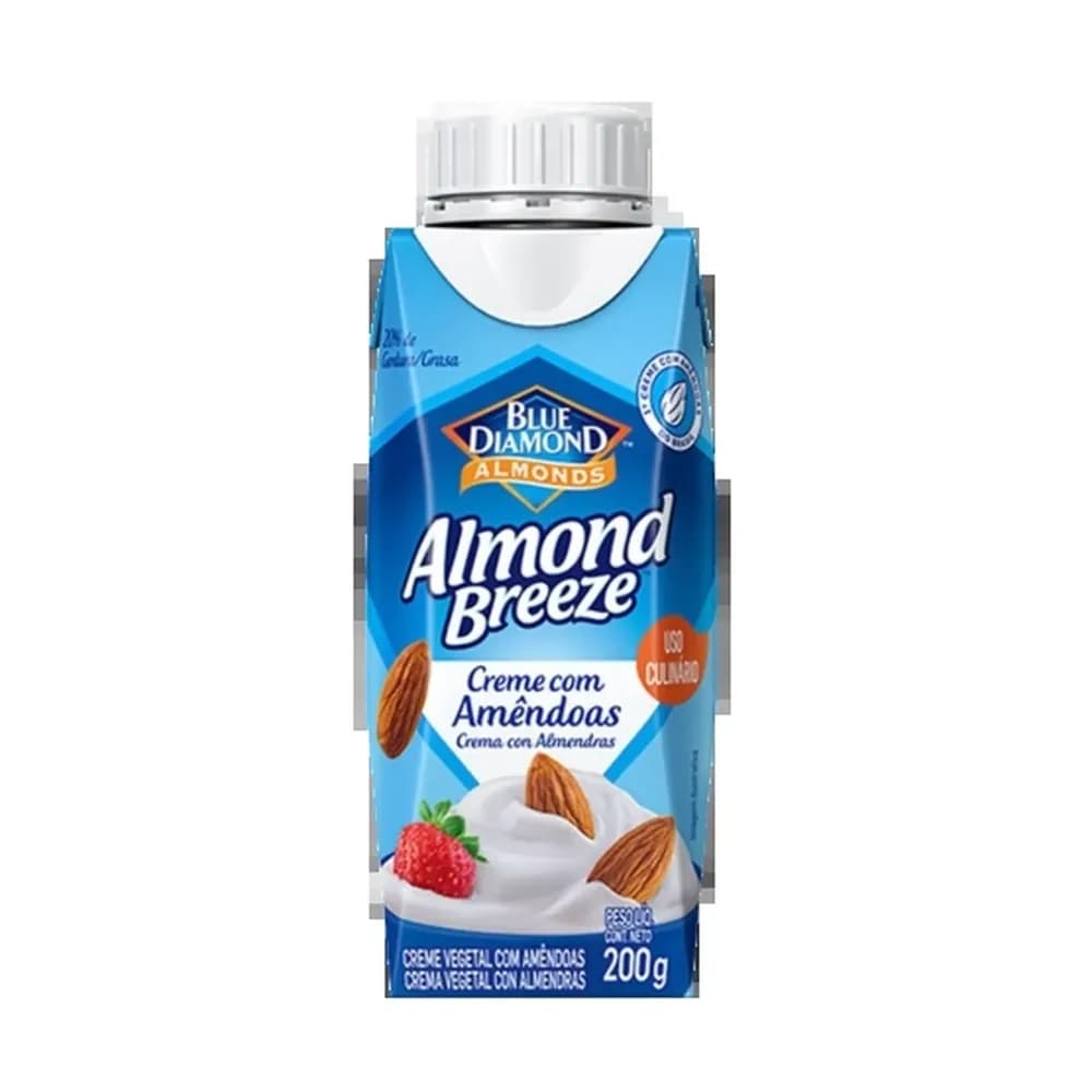 Creme de amendoa almond breeze 200g