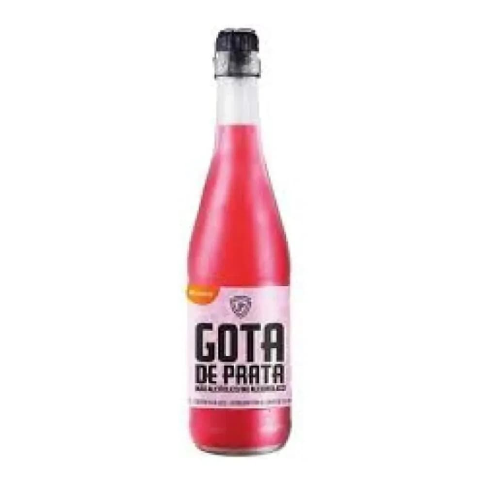 Filtrado gota de prata rose garrafa 660ml