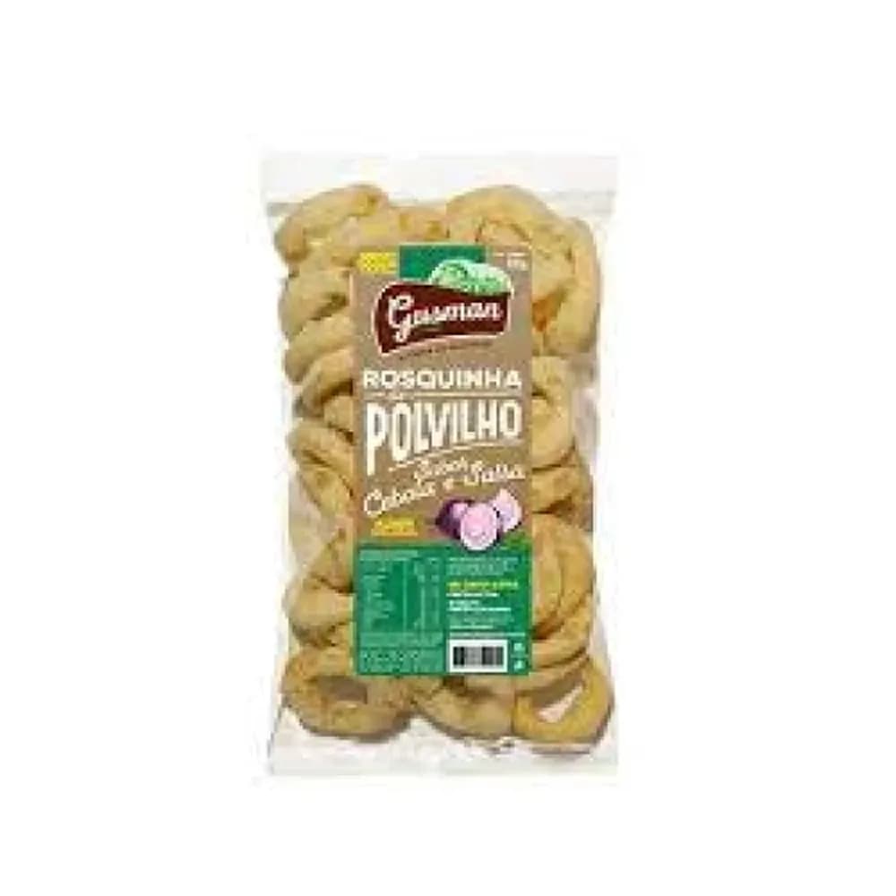 Biscoito de polvilho gusman sabor salsa e cebola 80g