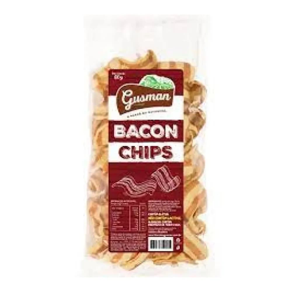 Salgadinho gusman bacon embalagem 80g