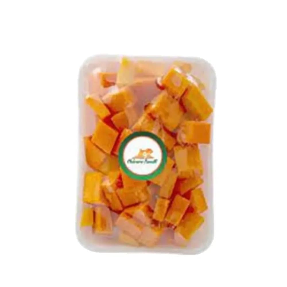 Abóbora cabotia em cubos chácara cavalli 300g
