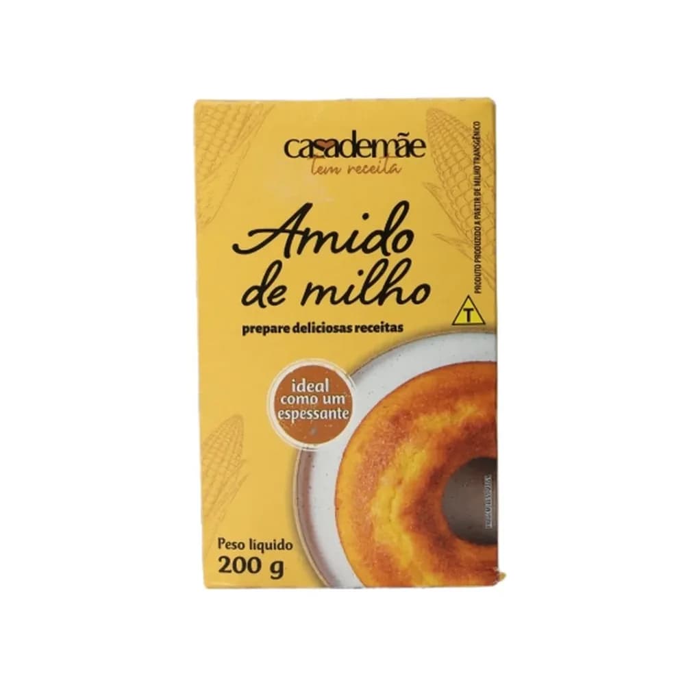 Amido de milho casa de mae 200g