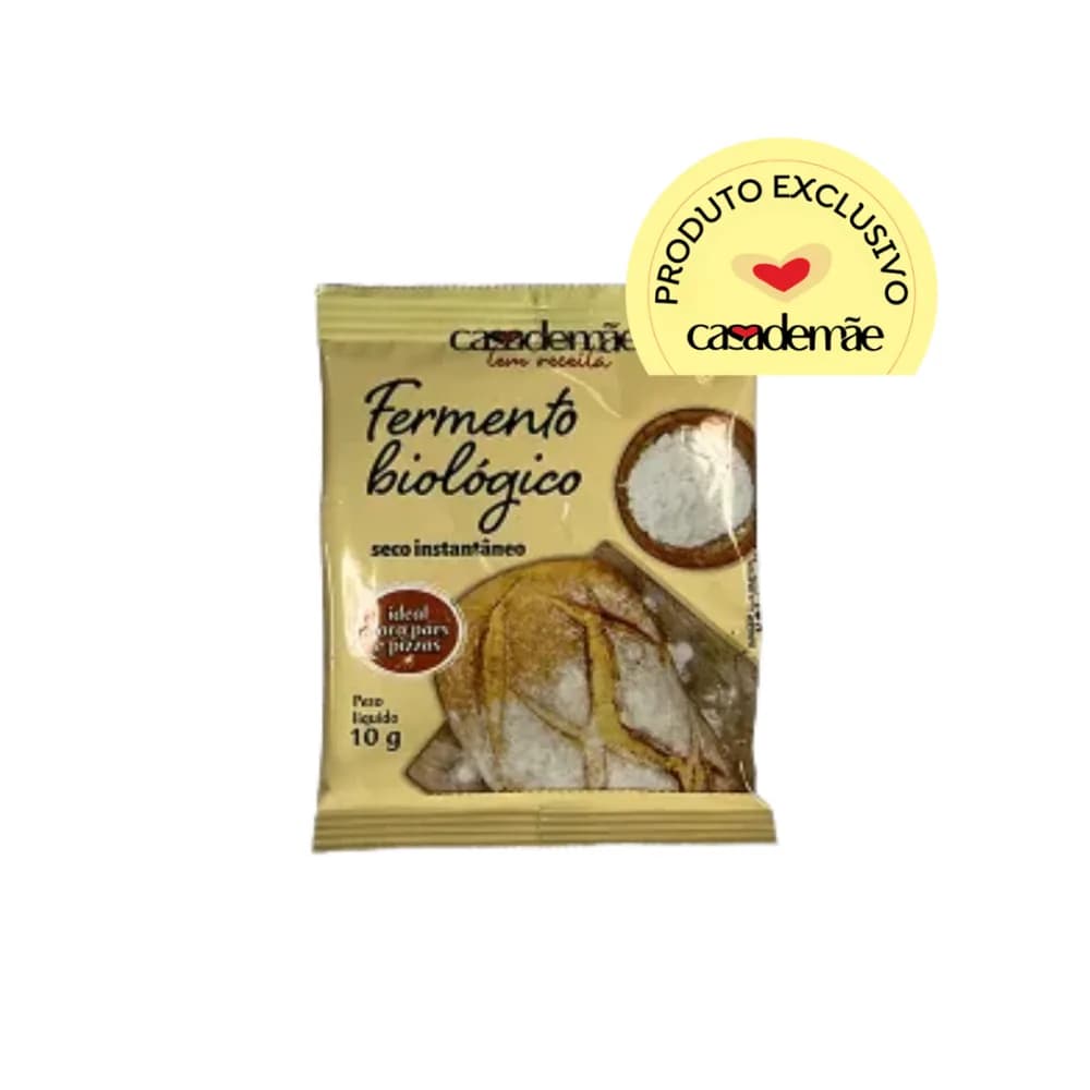 Fermento biologico seco casa de mae 10g