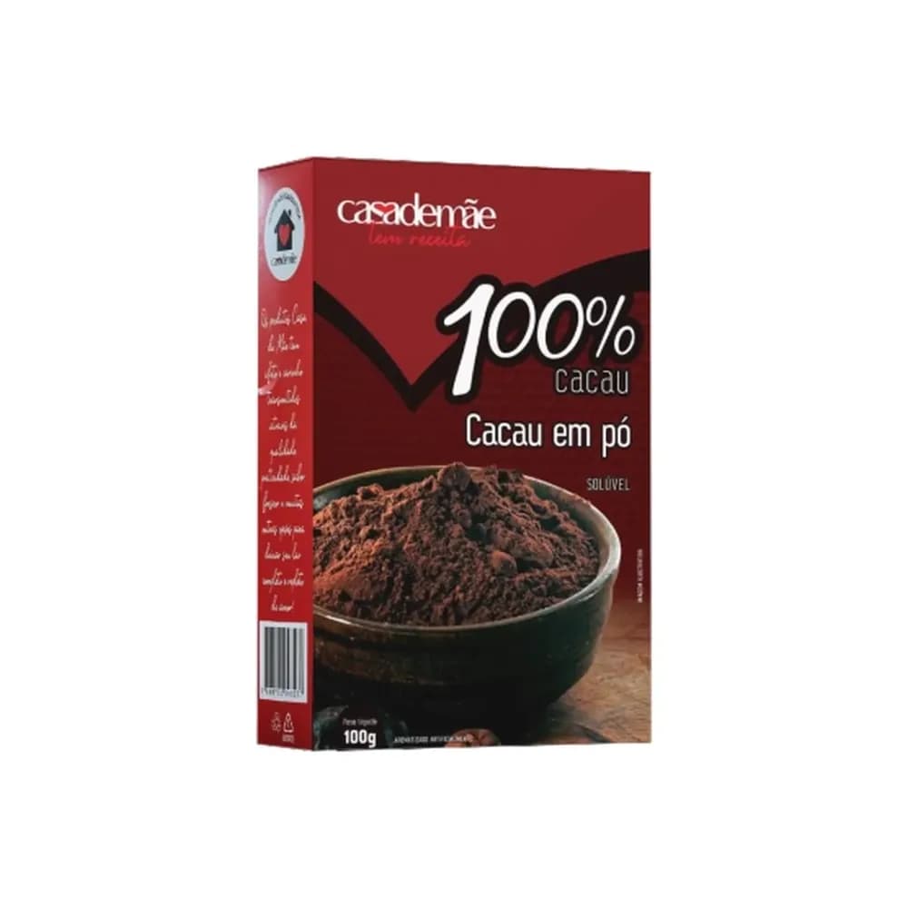 Cacau em po casa de mae 100g