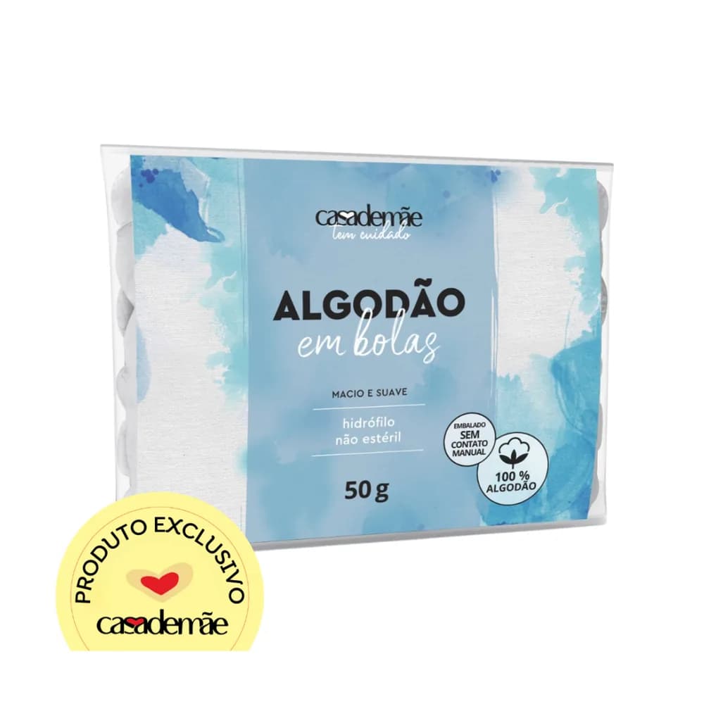 Algodao bola casa de mae 50g