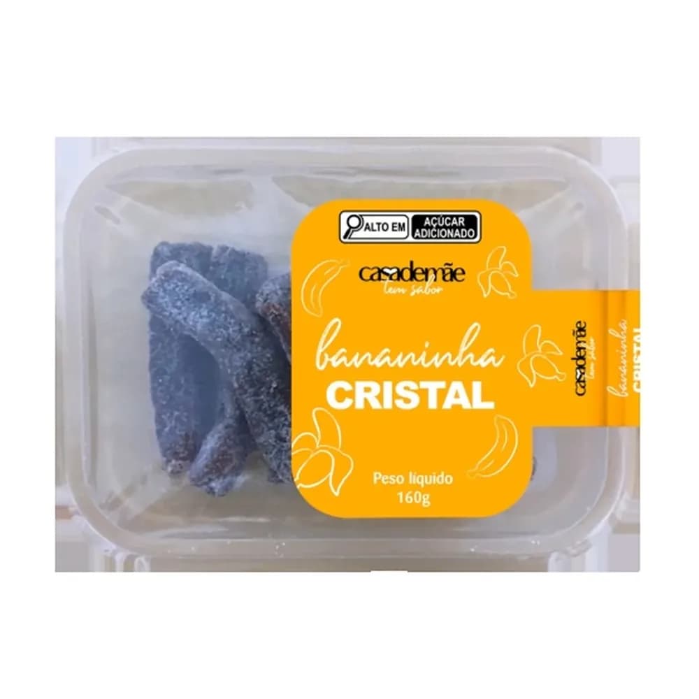 Doce bananinha cristal casa de mae 160g