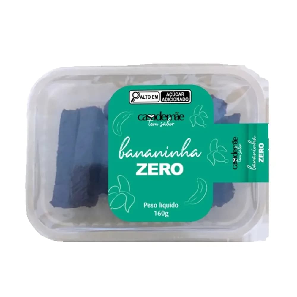 Bananinha zero casa de mae 160g