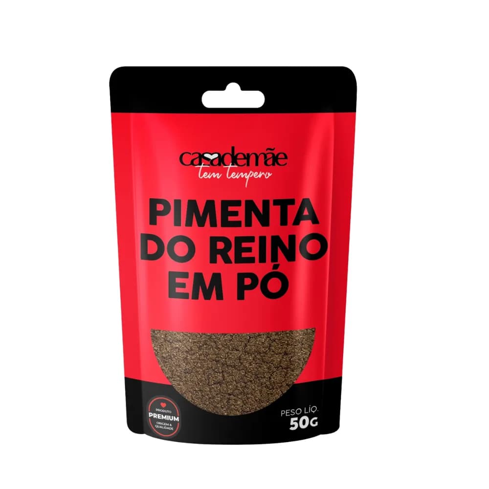 Pimenta do reino em po casa de mae 50g