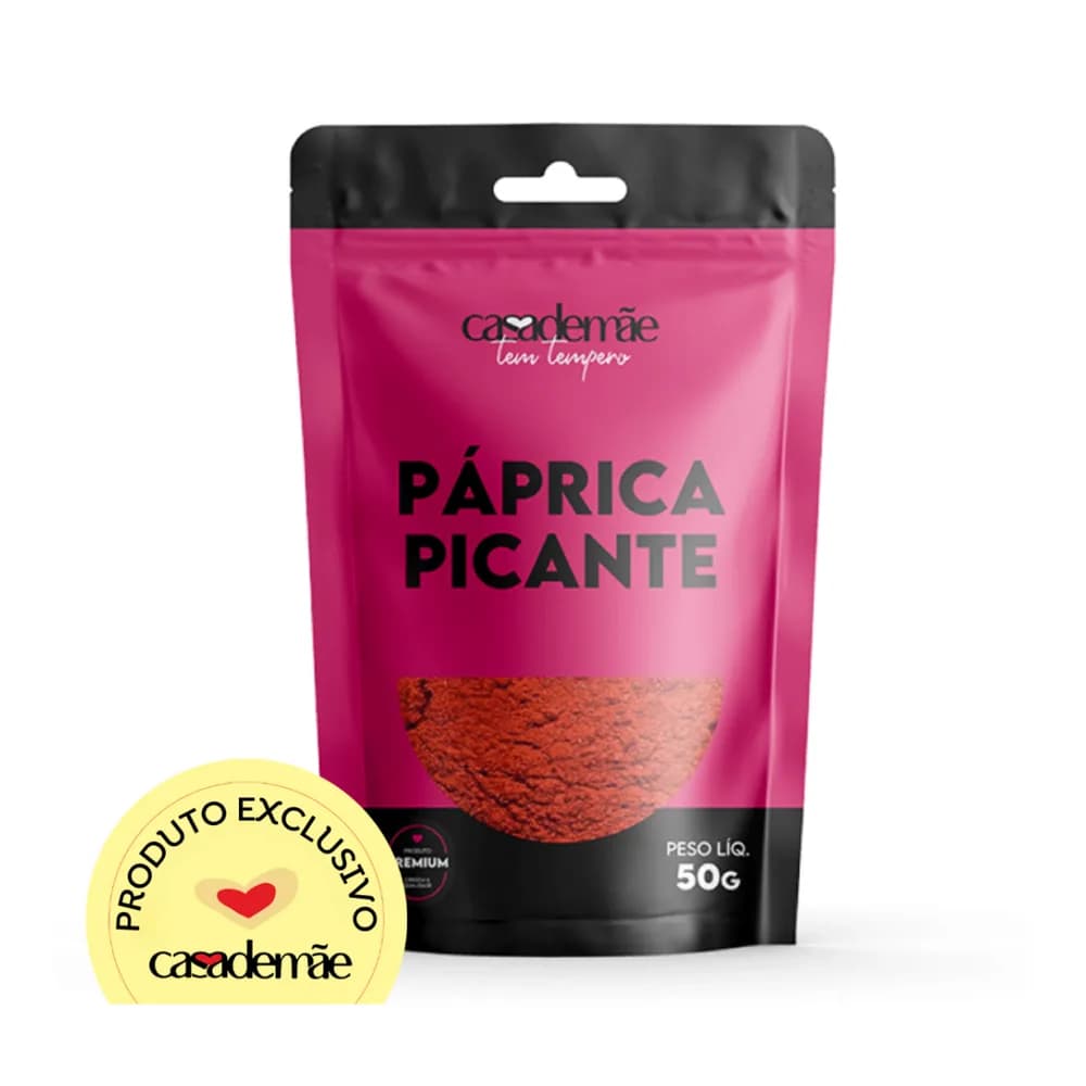 Paprica picante casa de mae pacote 50g