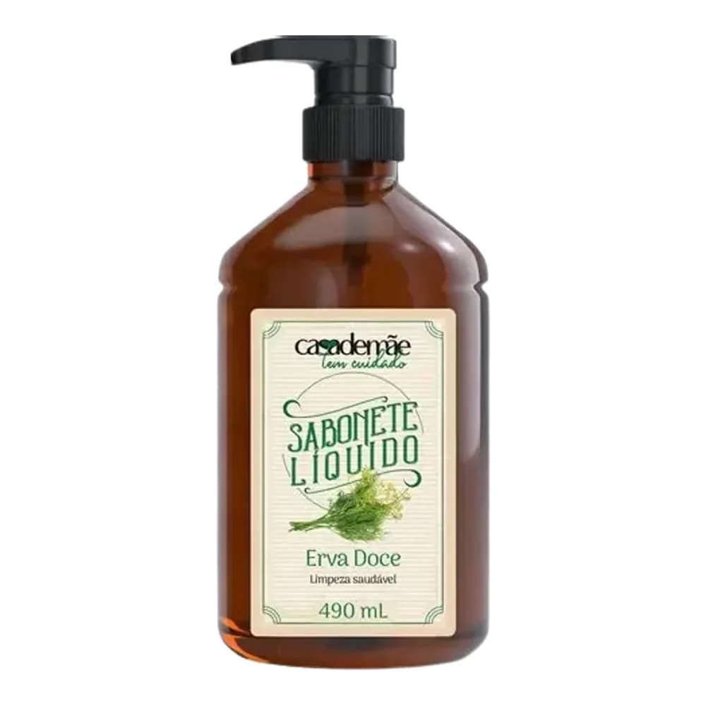 Sabonete liquido casa de mae flor de algodao