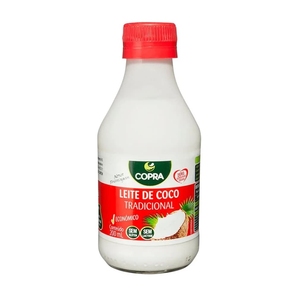 Leite de coco copra 200ml