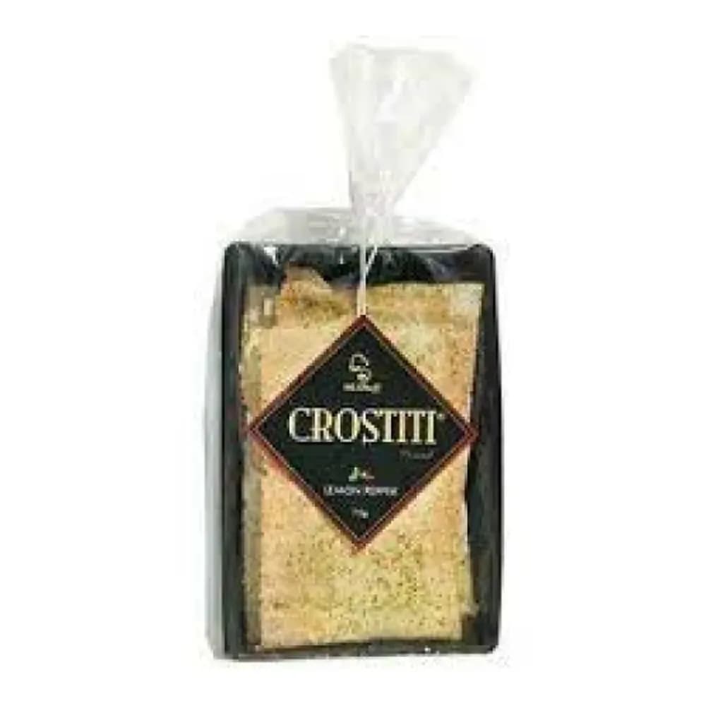 Aperitivo crostiti lemon pepper embalagem 75g