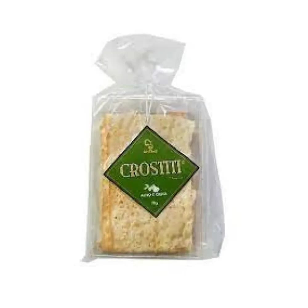 Aperitivo crostiti alho embalagem 75g