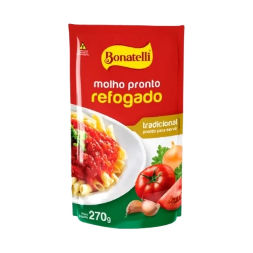 Molho tradicional bonatelli 270g