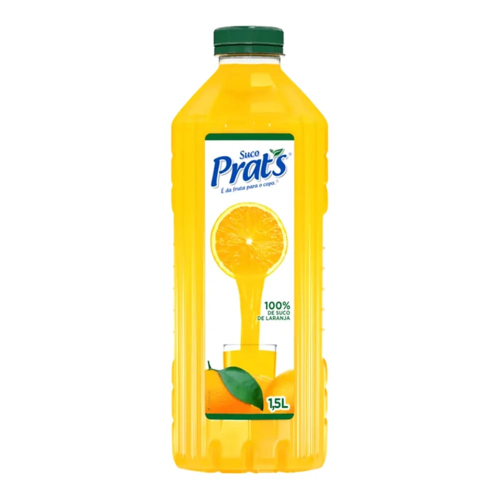 Suco integral laranja prats garrafa 1,5