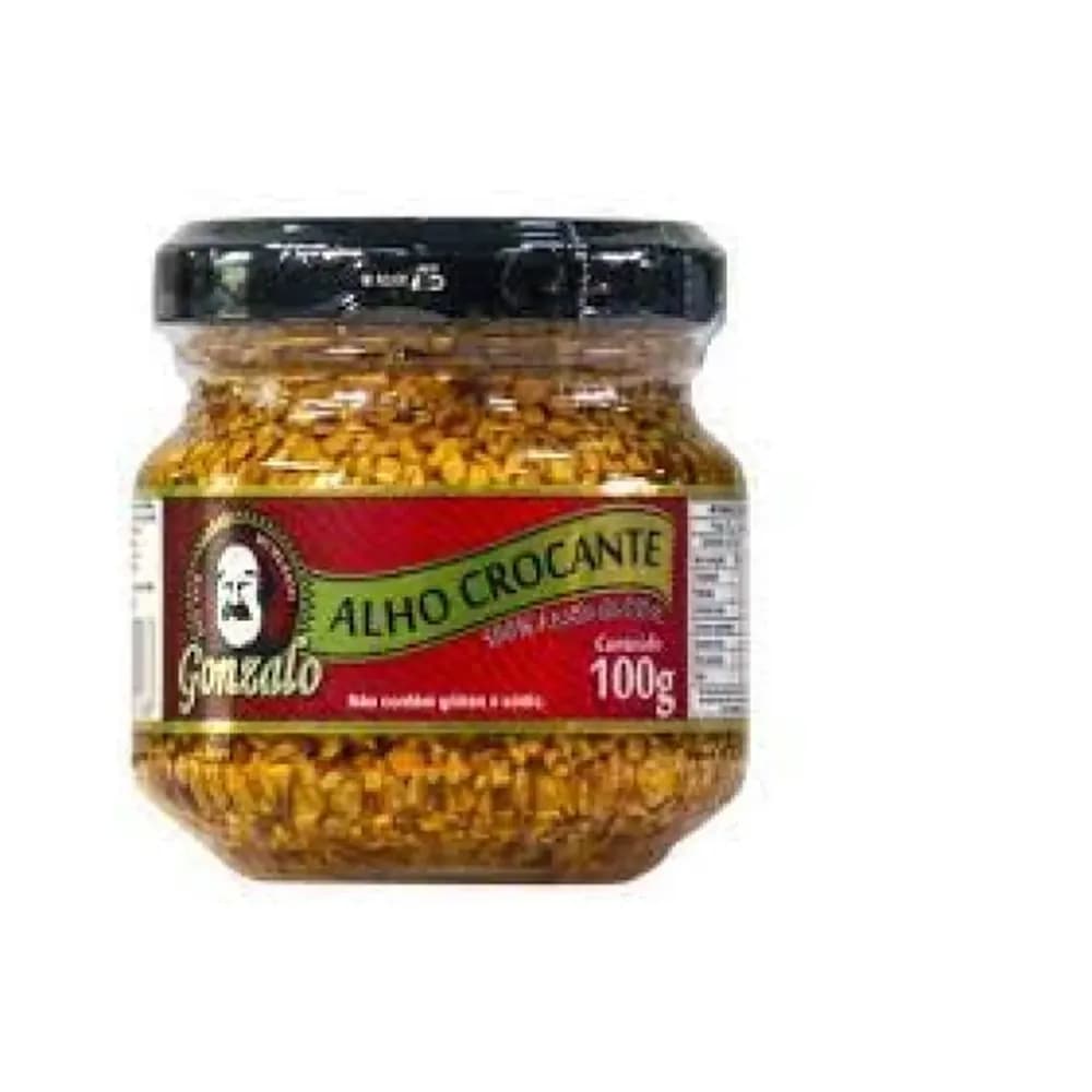 Alho crocante gonzalo embalagem 100g