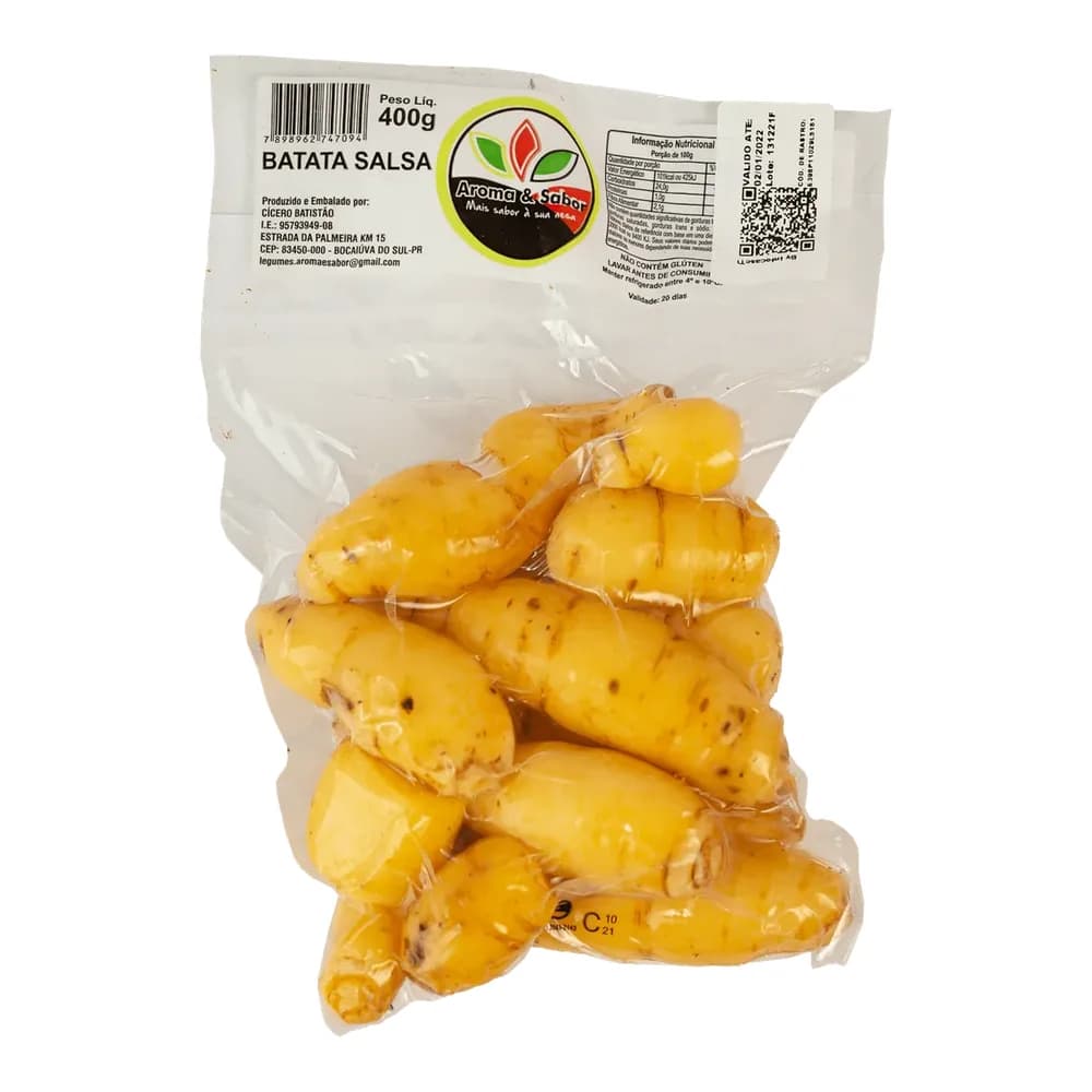 Batata salsa aroma e sabor 400g