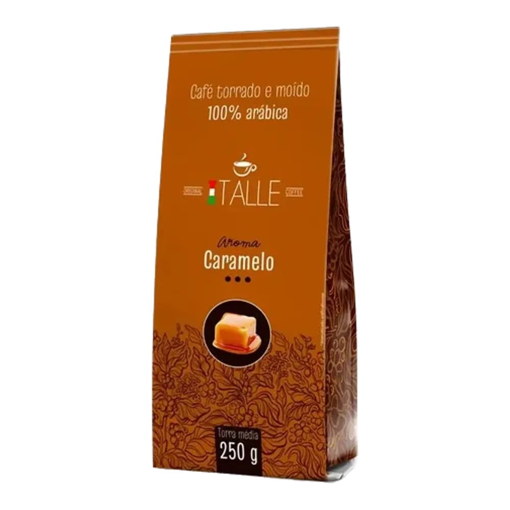 Cafe italle aroma caramelo 250g