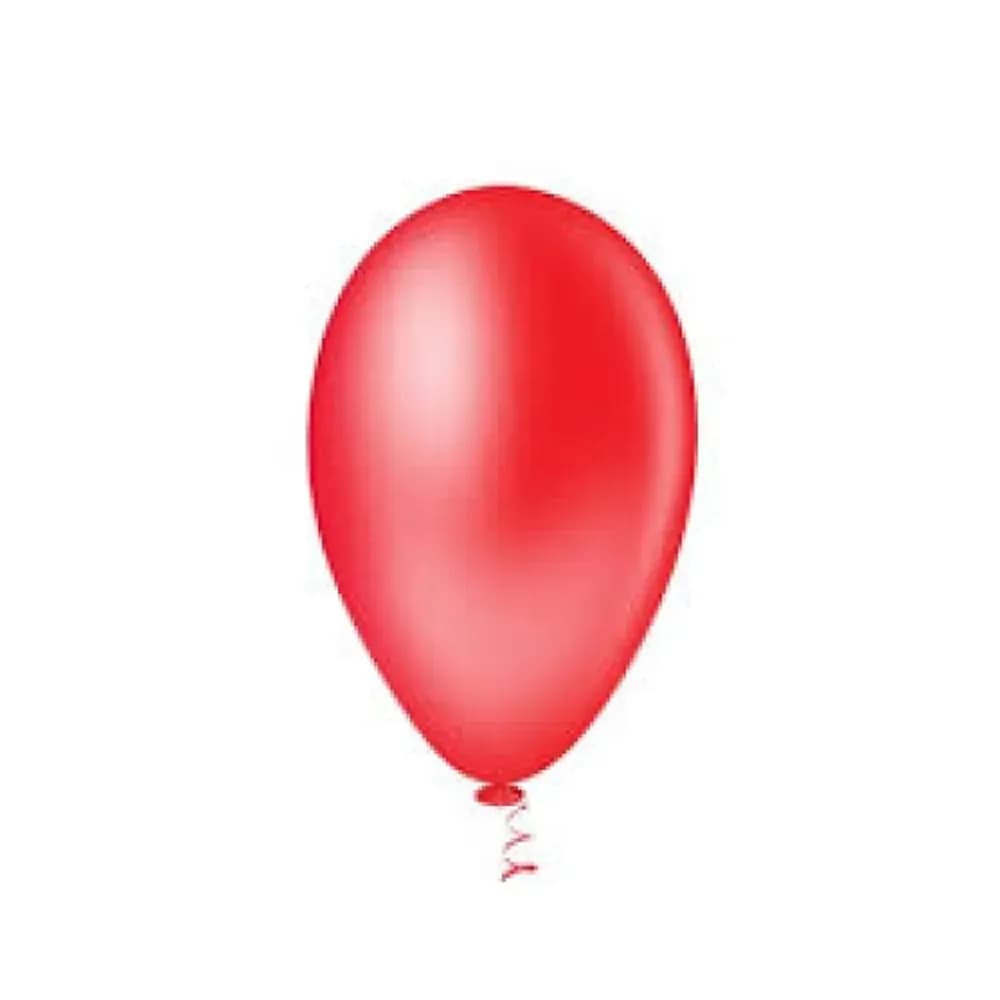Balão liso vermelho start n7 c/30