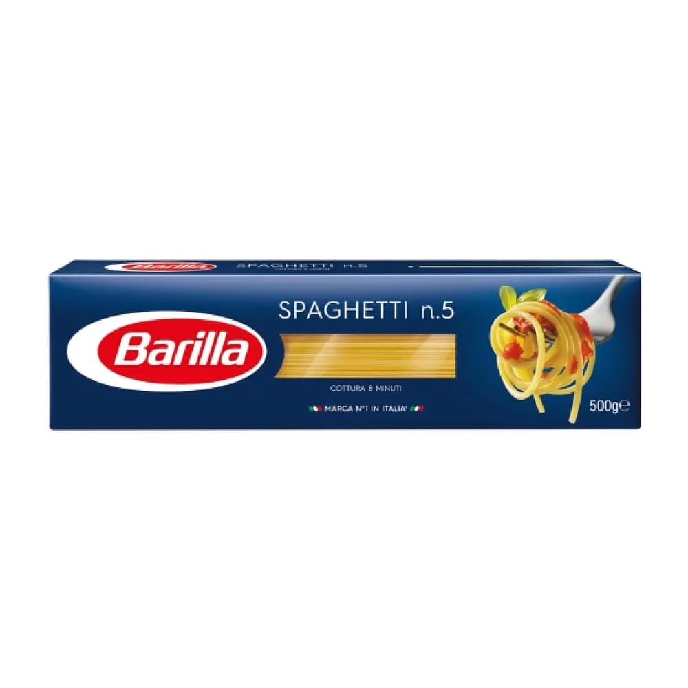 Macarrao spaghetti n5 barilla 500g