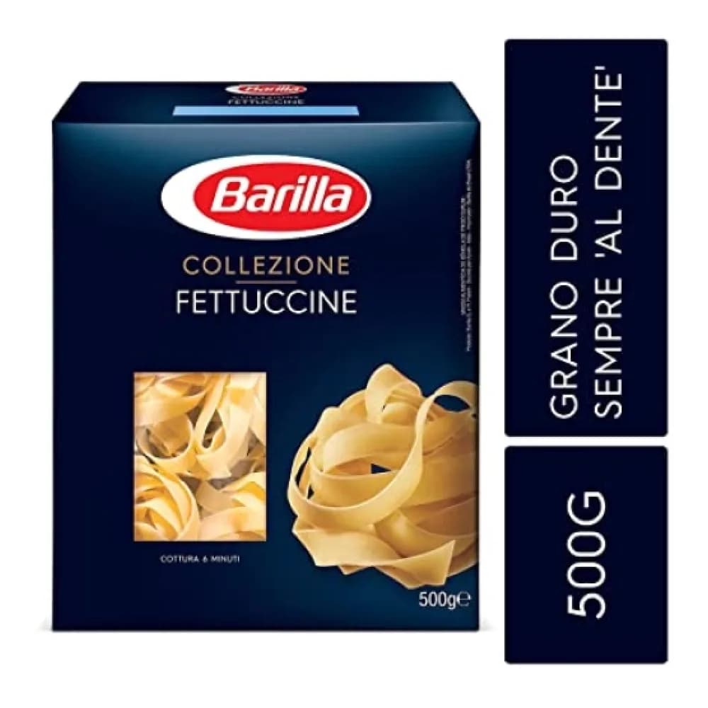 Macarrao grano duro fettuccine barilla 500g