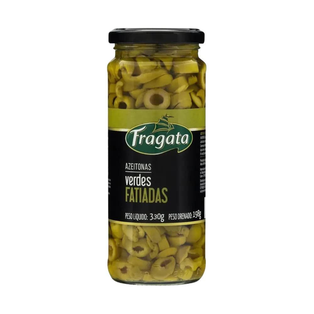 Azeitona verde fatiada fragata 340g