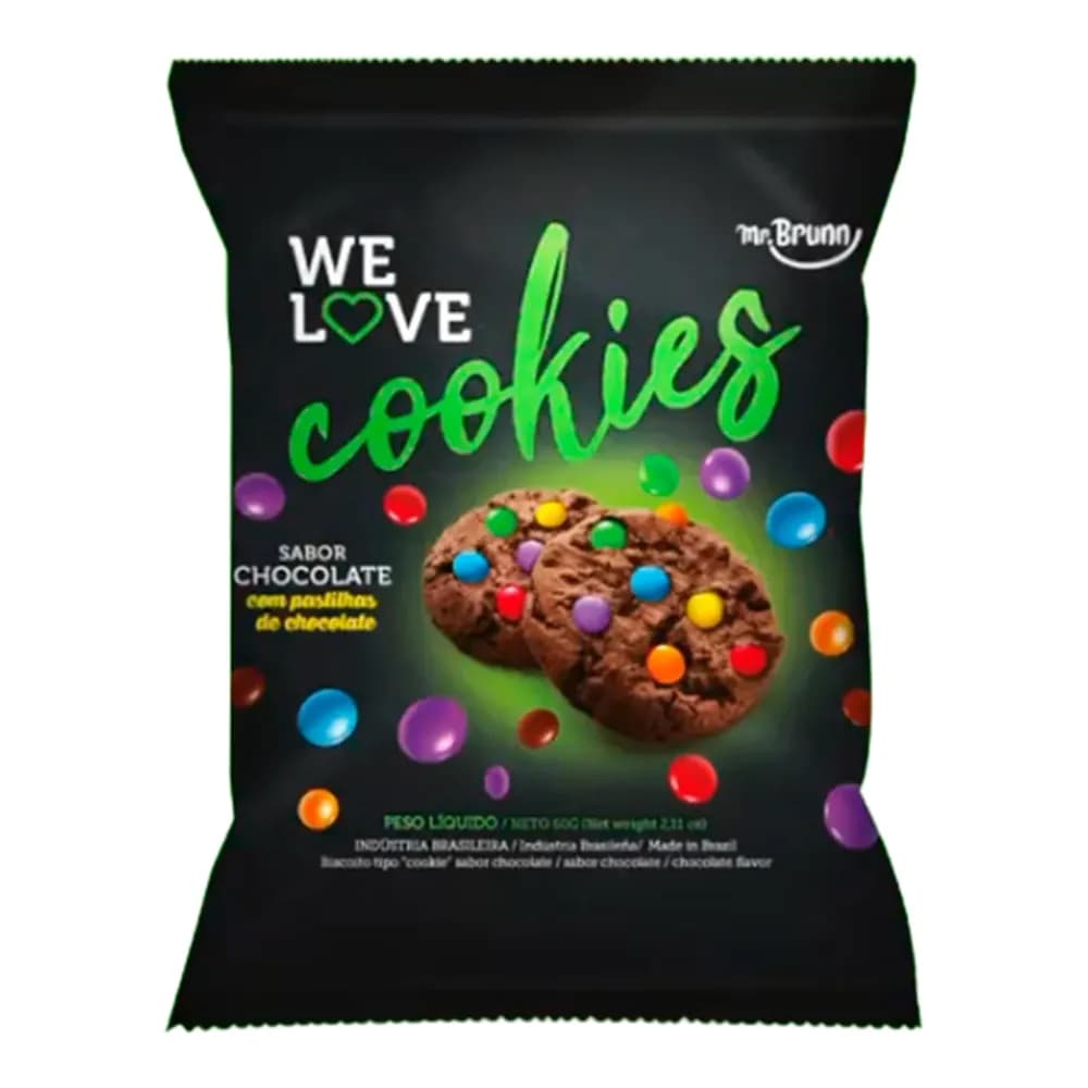 Biscoito cookies belavie baunilha 60g