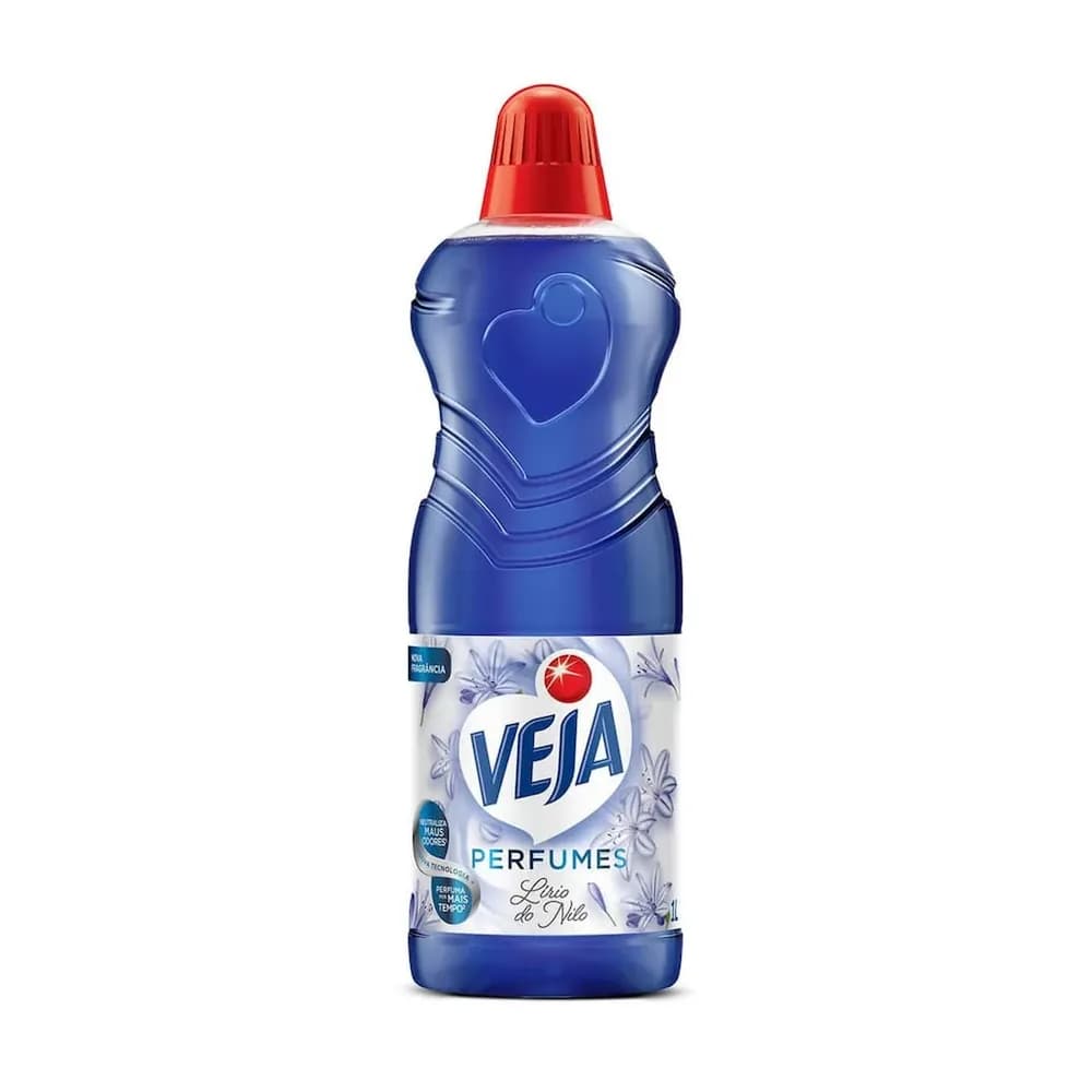 Limpador perfumado lirio do nilo veja 1l