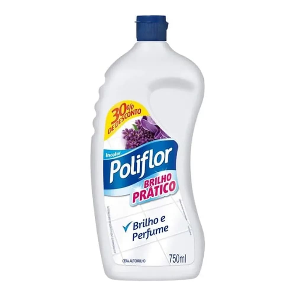 Cera liquida poliflor pratic incolor oferta 750ml