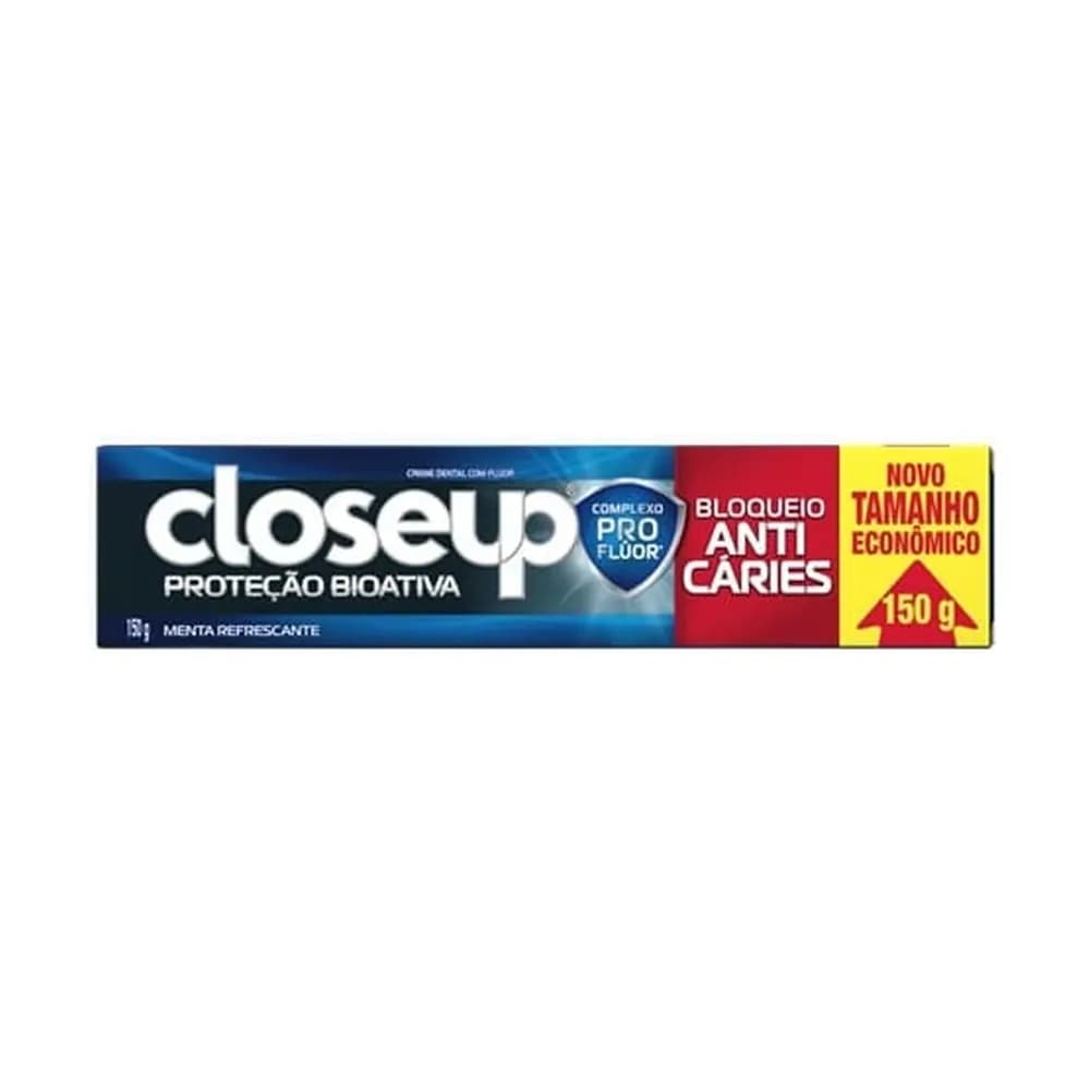 Creme dental protecao bioativa anticaries close up 150g