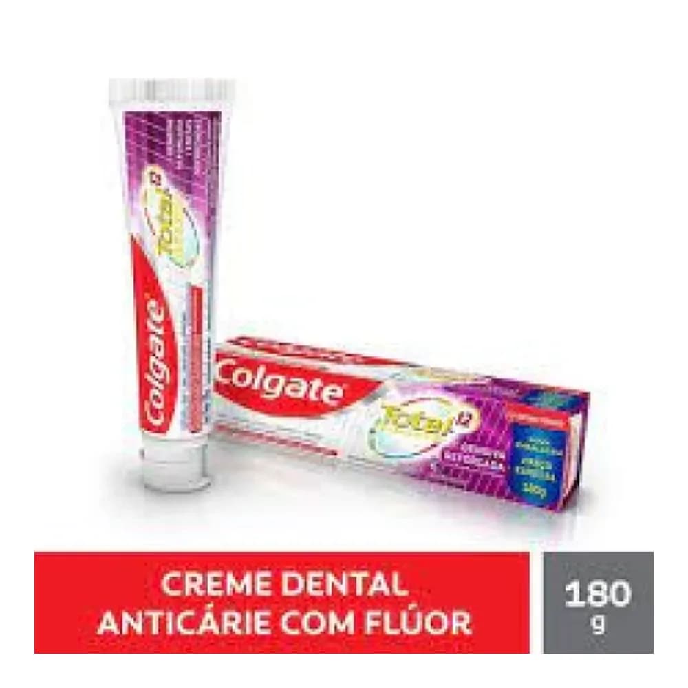 Creme dental total 12 gengiva reforcada colgate 180g